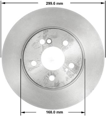 Disc Brake Rotor BQ PRT5493