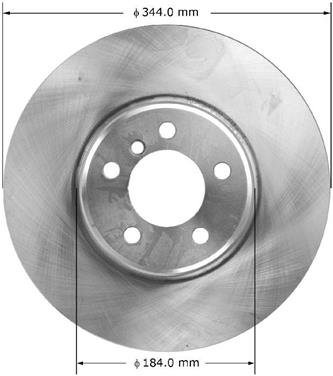 Disc Brake Rotor BQ PRT5599