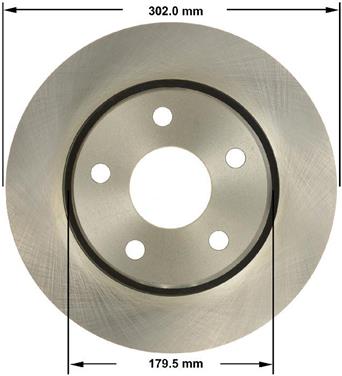 Disc Brake Rotor BQ PRT5725