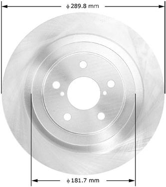 Disc Brake Rotor BQ PRT5744