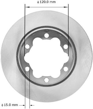 Disc Brake Rotor BQ PRT5768