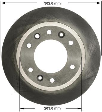 Disc Brake Rotor BQ PRT5780