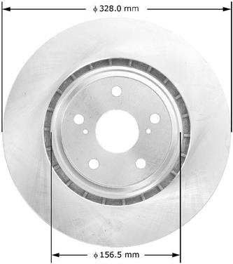 Disc Brake Rotor BQ PRT5798