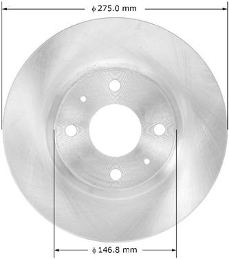 Disc Brake Rotor BQ PRT5800