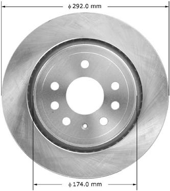 Disc Brake Rotor BQ PRT5810