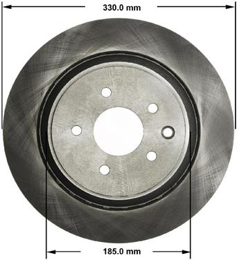 Disc Brake Rotor BQ PRT5816