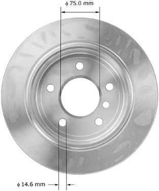 Disc Brake Rotor BQ PRT5873