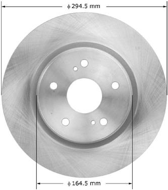 Disc Brake Rotor BQ PRT5879