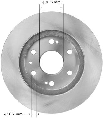 Disc Brake Rotor BQ PRT5903