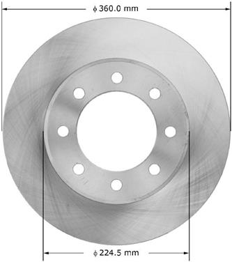 Disc Brake Rotor BQ PRT5909