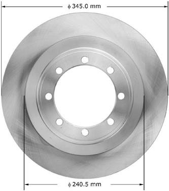 Disc Brake Rotor BQ PRT5914