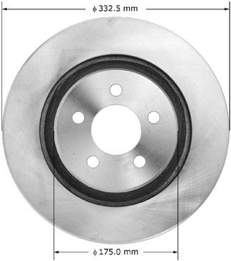 Disc Brake Rotor BQ PRT5917