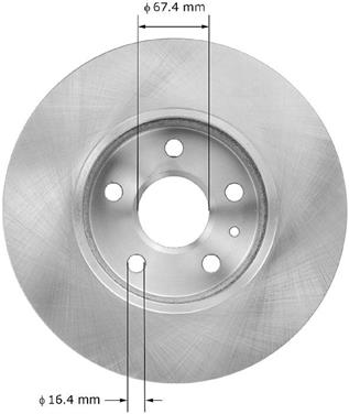 Disc Brake Rotor BQ PRT5918