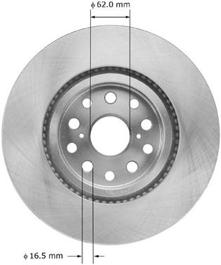 Disc Brake Rotor BQ PRT5929