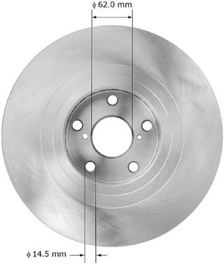 Disc Brake Rotor BQ PRT5930