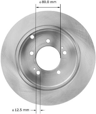 Disc Brake Rotor BQ PRT5934