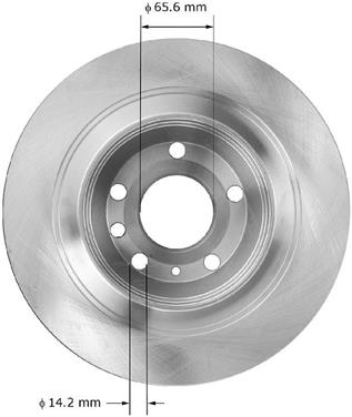 Disc Brake Rotor BQ PRT5936