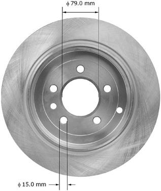 Disc Brake Rotor BQ PRT5947