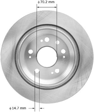 Disc Brake Rotor BQ PRT5952