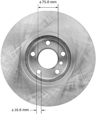 Disc Brake Rotor BQ PRT5969