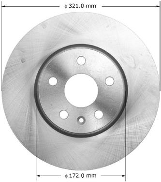 Disc Brake Rotor BQ PRT5973