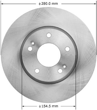 Disc Brake Rotor BQ PRT5991