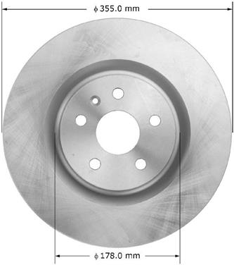 Disc Brake Rotor BQ PRT5999