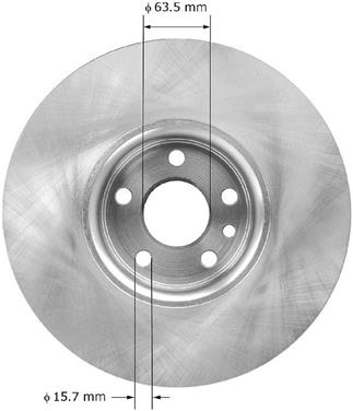 Disc Brake Rotor BQ PRT6009