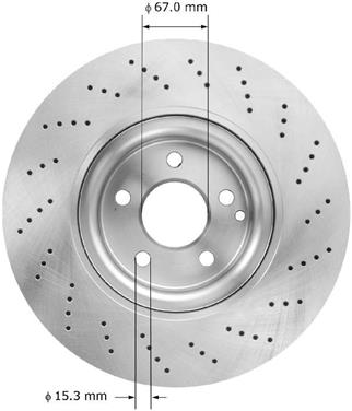 Disc Brake Rotor BQ PRT6029