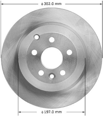 Disc Brake Rotor BQ PRT6060