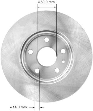 Disc Brake Rotor BQ PRT6063