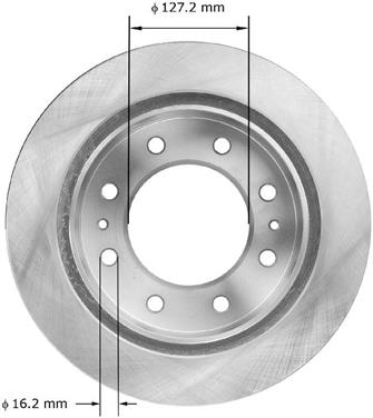 Disc Brake Rotor BQ PRT6075