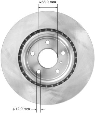 Disc Brake Rotor BQ PRT6085