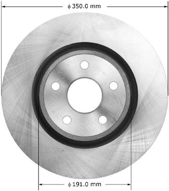 Disc Brake Rotor BQ PRT6100