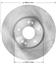 Disc Brake Rotor BQ PRT6036