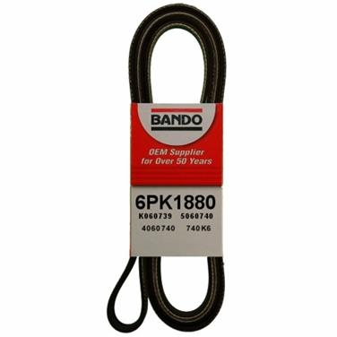 Serpentine Belt BY 6PK1880