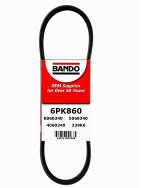 Serpentine Belt BY 6PK860