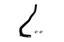 Power Steering Return Hose C8 PSH0433