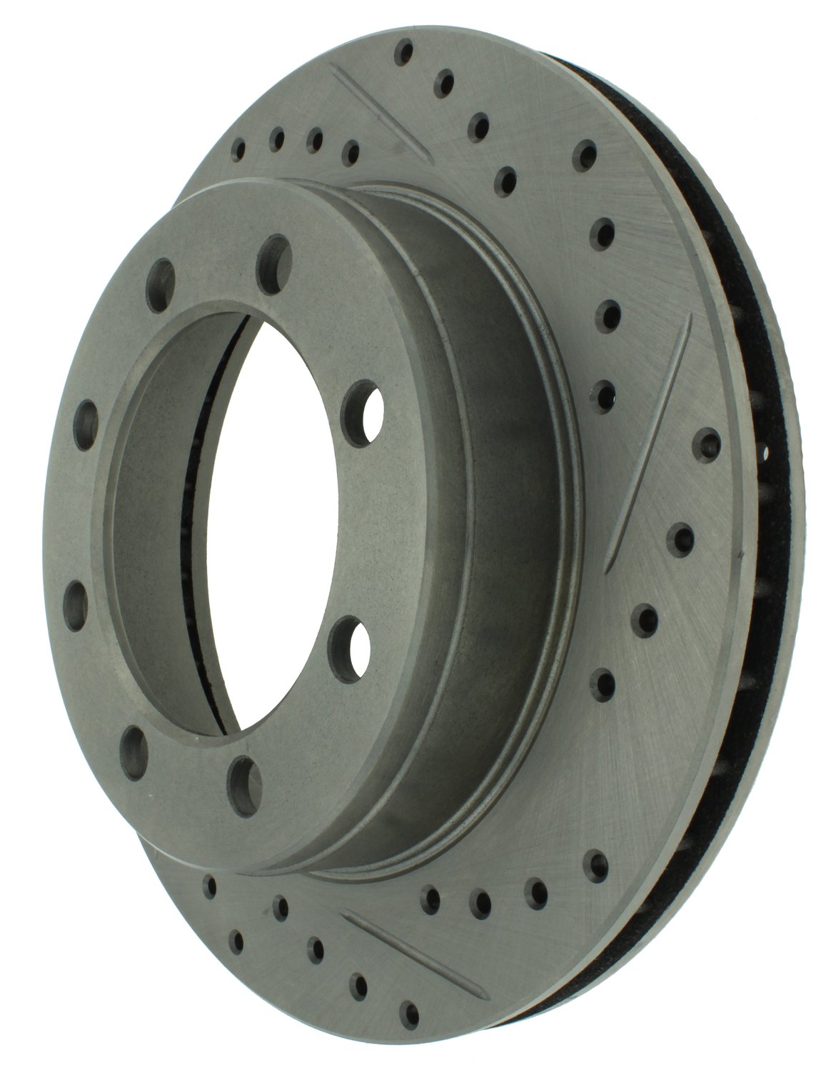 StopTech 227.65053R Select Sport Drilled and Slotted Brake Rotor; Front Right StopTech 227.65053R Select Sport Drilled and Slotted Brake Rotor; Front Right