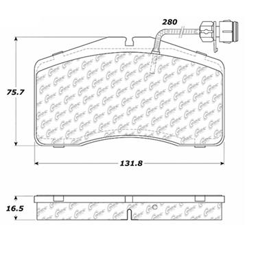 Disc Brake Pad Set CE 102.05941