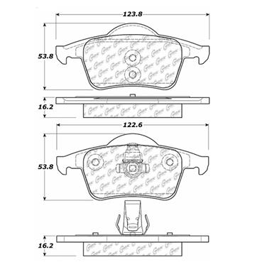 Disc Brake Pad Set CE 102.07950