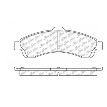 Disc Brake Pad Set CE 102.08820