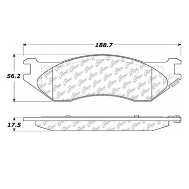 Disc Brake Pad Set CE 102.08970