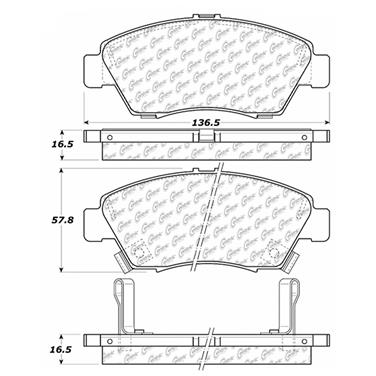 Disc Brake Pad Set CE 102.09480