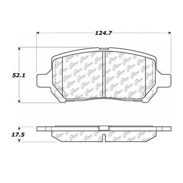 Disc Brake Pad Set CE 102.09560