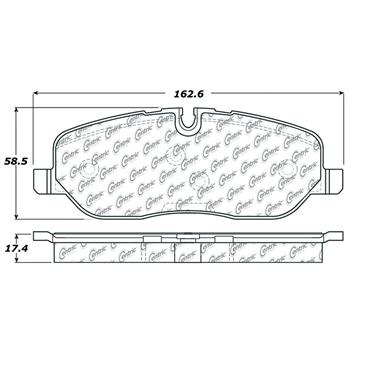 Disc Brake Pad Set CE 102.10980