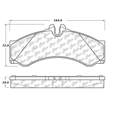 Disc Brake Pad Set CE 102.11360