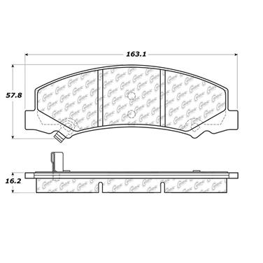 Disc Brake Pad Set CE 102.11590