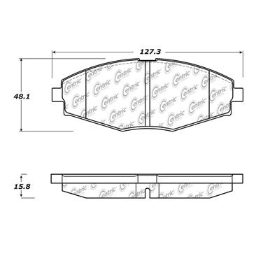 Disc Brake Pad Set CE 102.13210