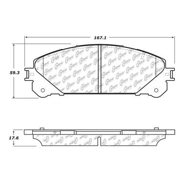 Disc Brake Pad Set CE 102.13240